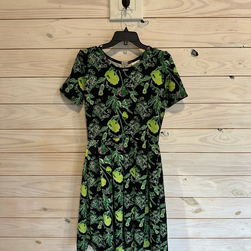 LuLaRoe Fit and Flare Midi Dress